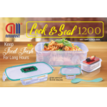 Lock and Seal 1200, Lunch Box, BPA FREE, Arihant